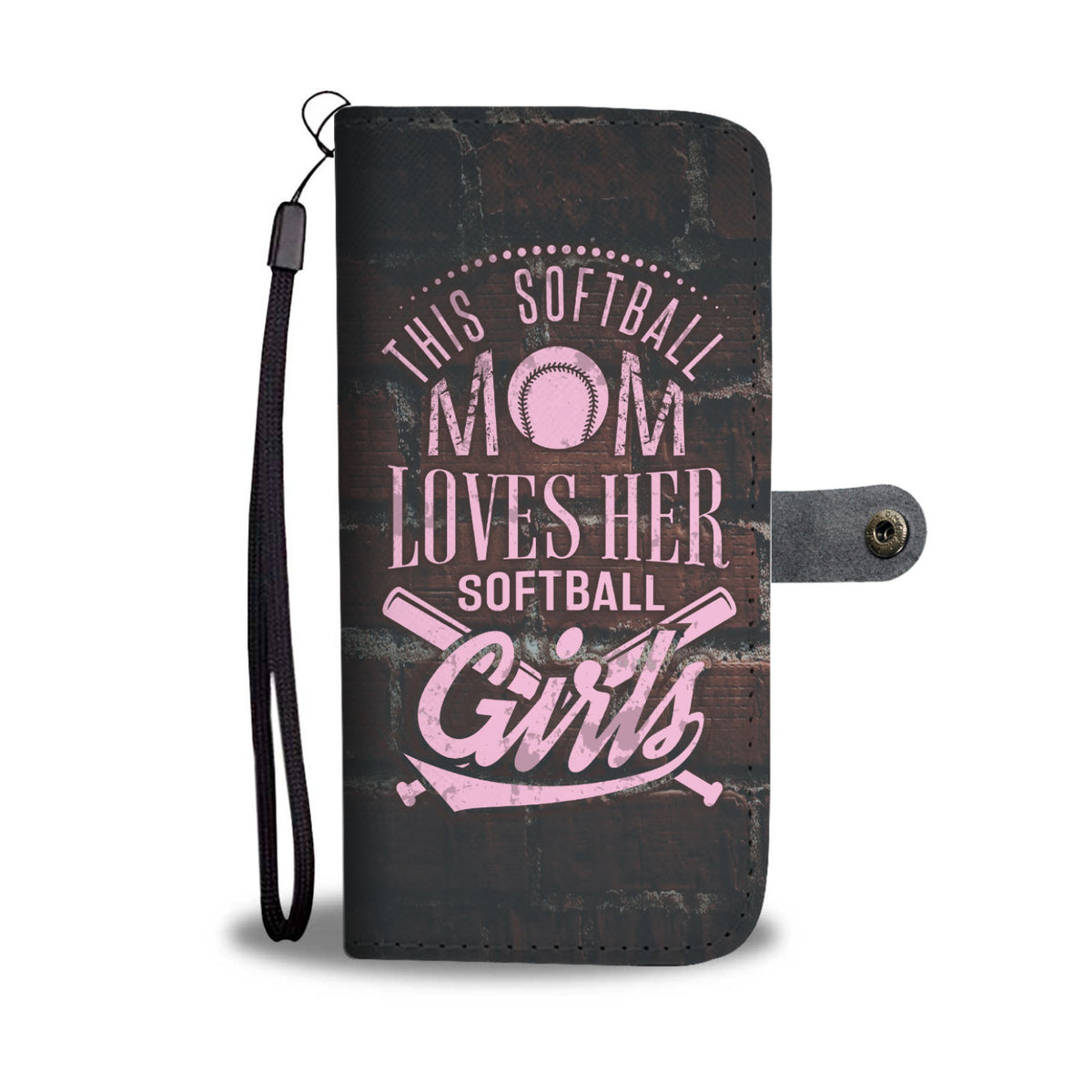 MODERN Softball mom WALLET CASE