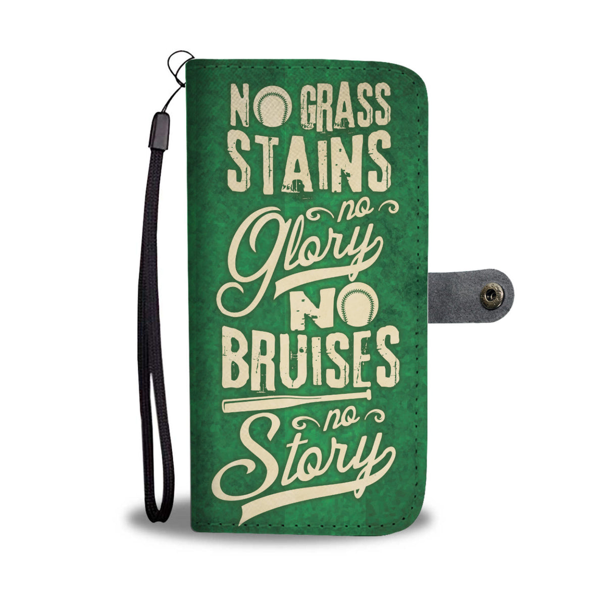 MODERN Softball players WALLET CASE
