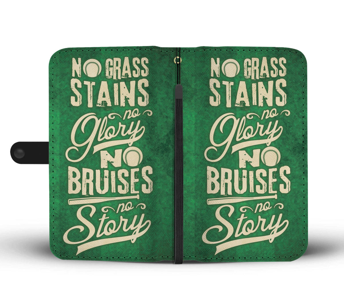 MODERN Softball players WALLET CASE