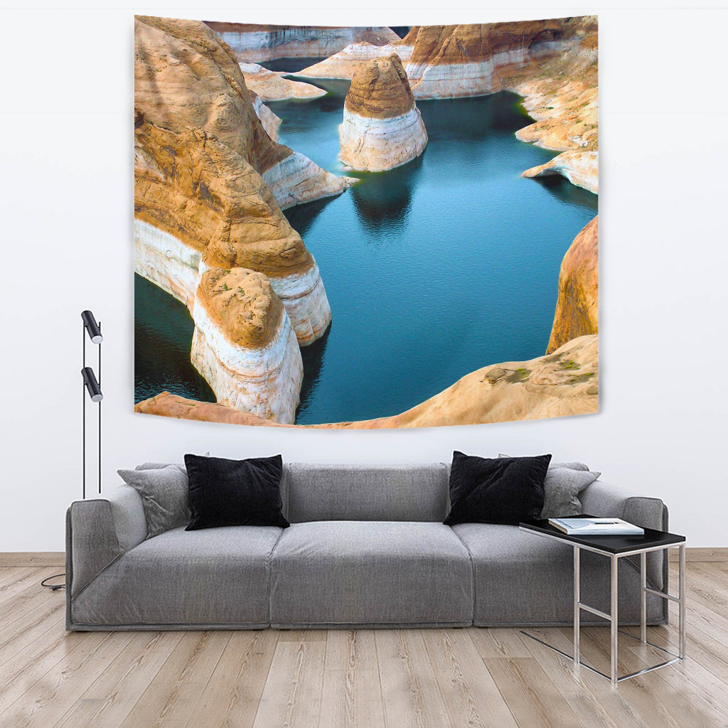 Rock And Water Wall Tapestry