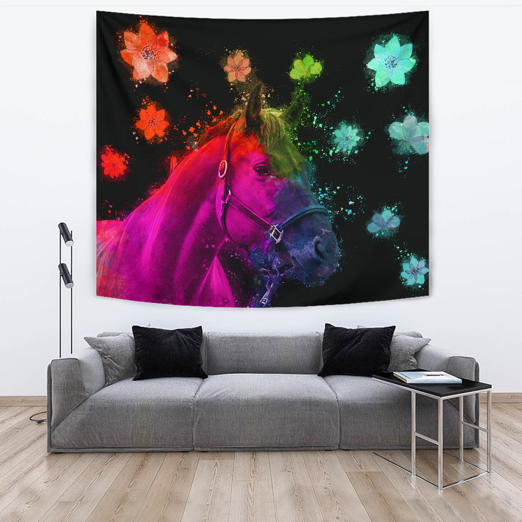 Beautiful Horse Tapestry for Lovers of Horses Wall Papestry - Modern Style