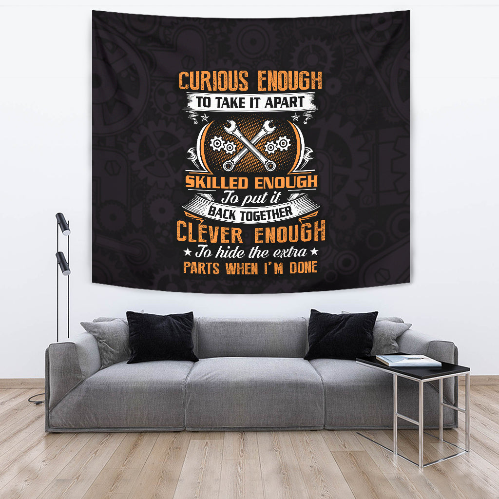 Mechanic Wall Tapestry
