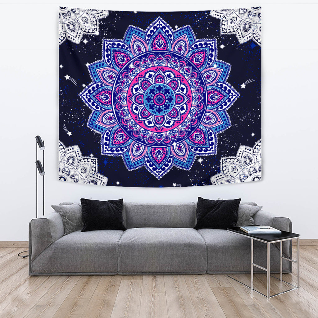 Purple Ibiza Wall Papestry
