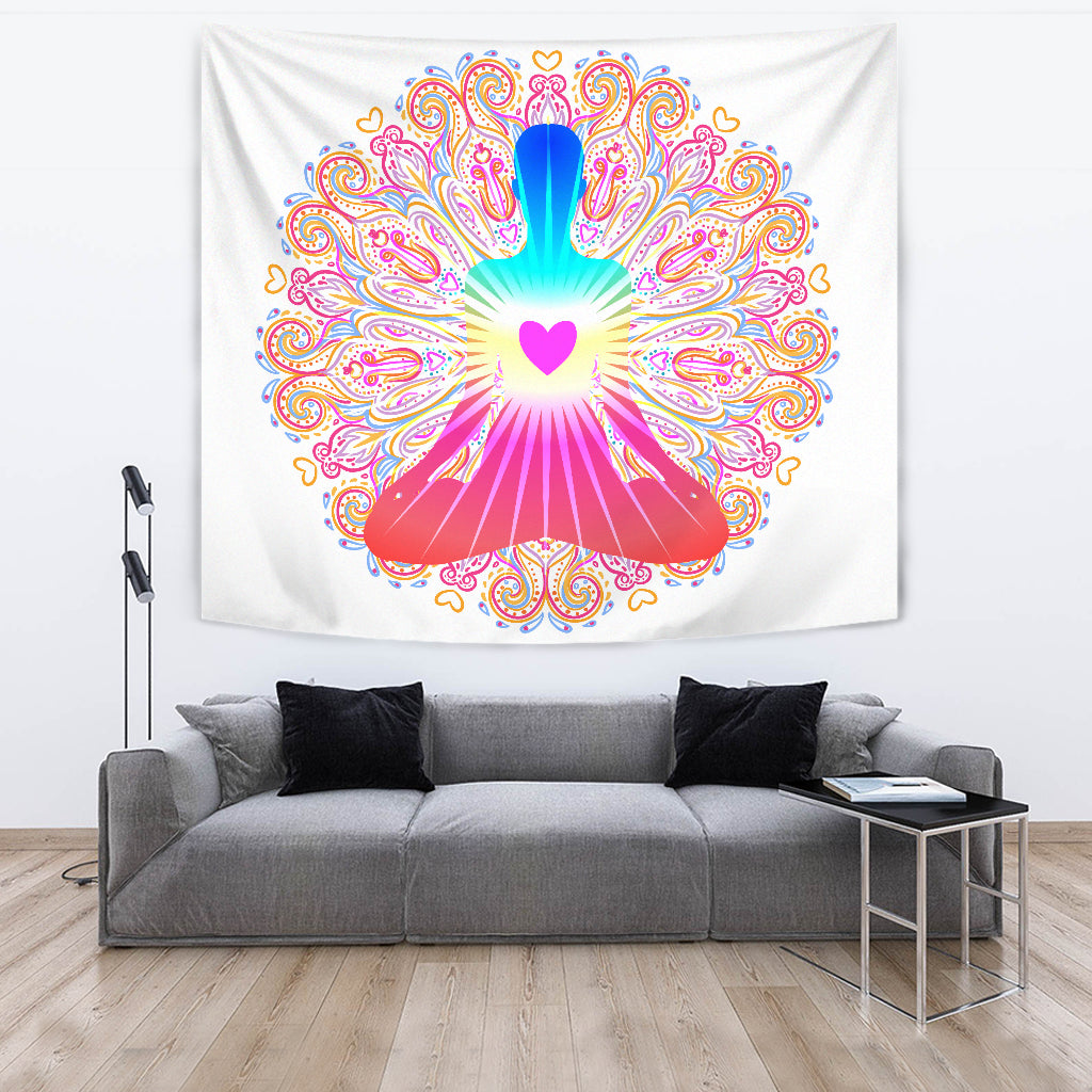 Heart Chakra Wall Tapestry