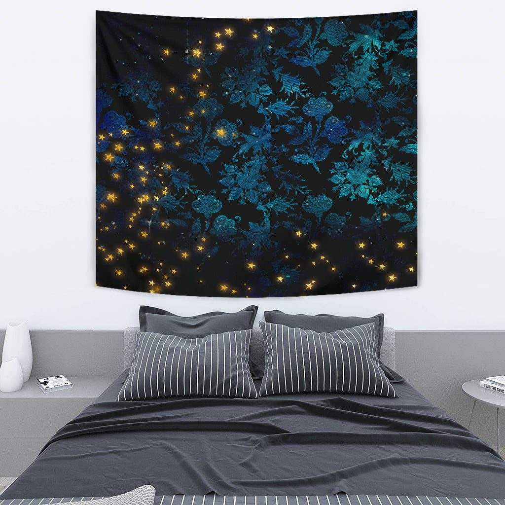 Mystical Stars Wall Tapestry