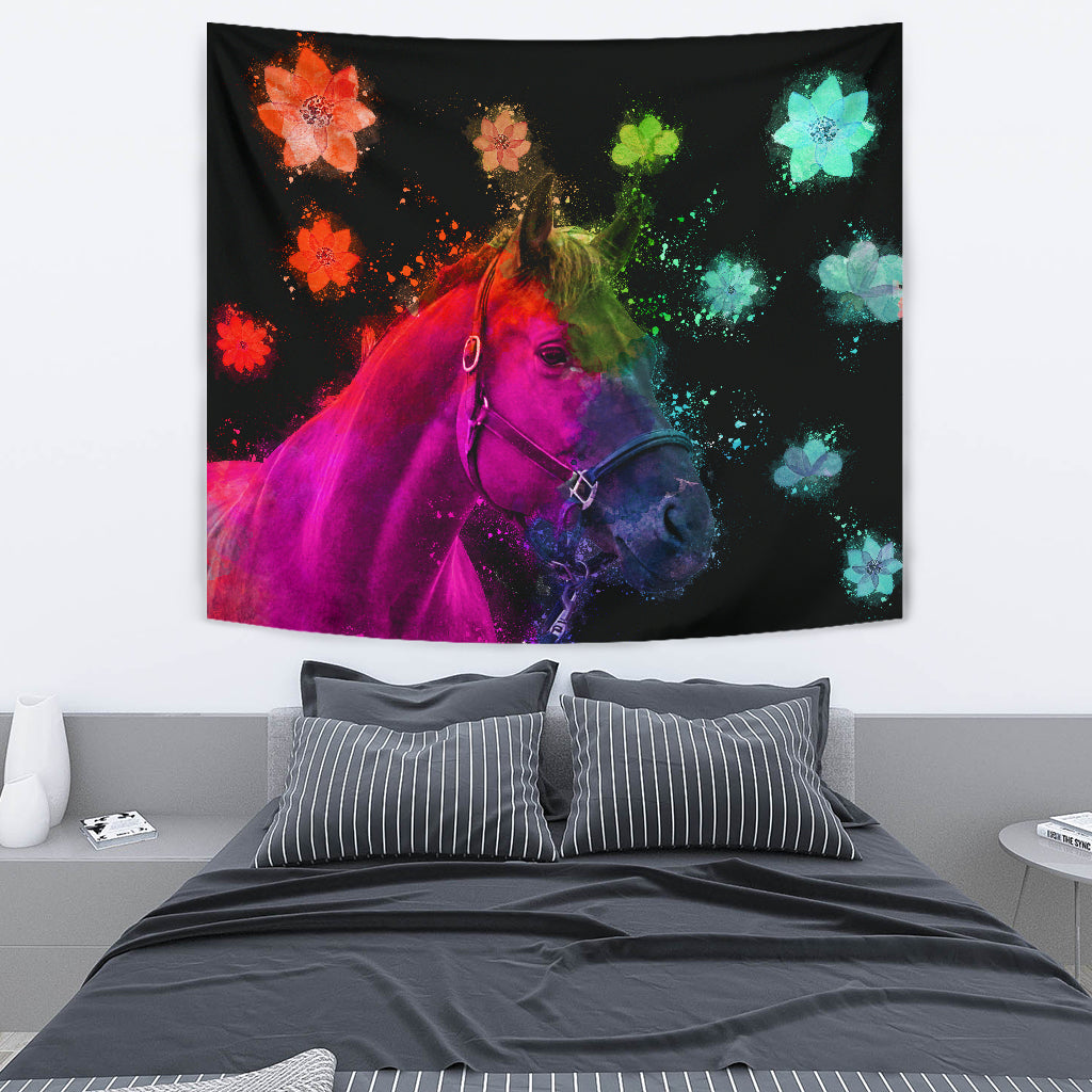 Beautiful Horse Tapestry for Lovers of Horses Wall Papestry - Modern Style