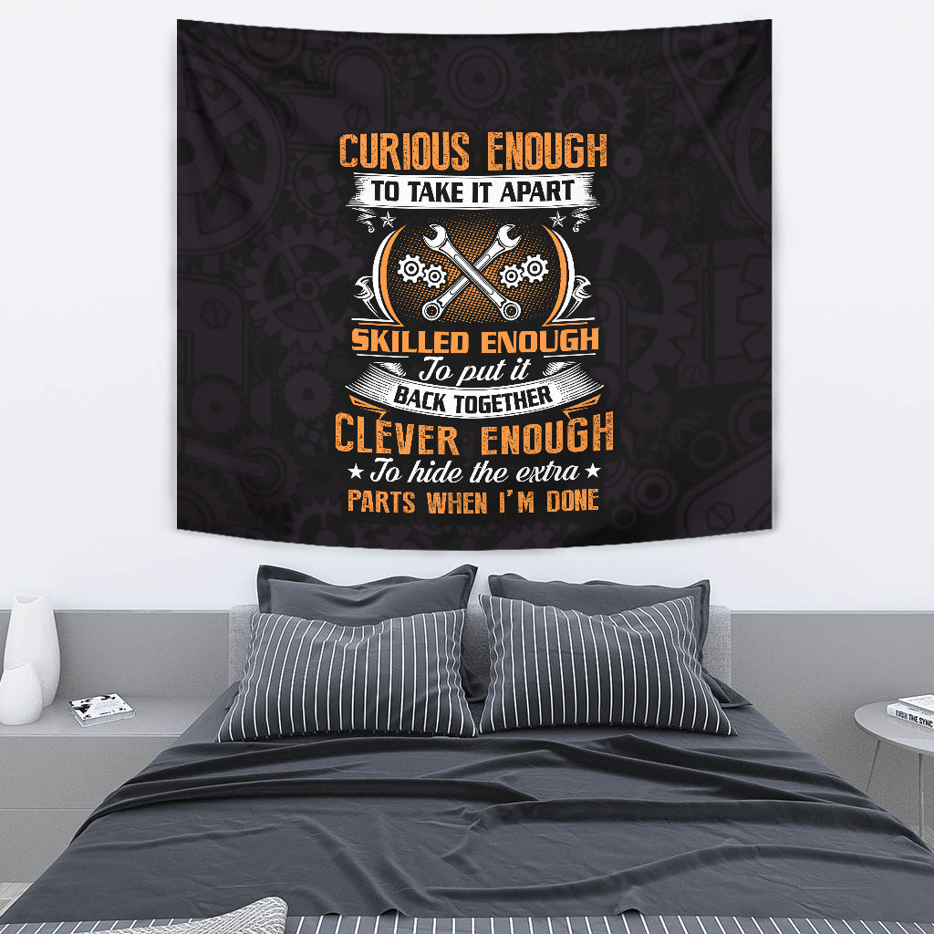 Mechanic Wall Tapestry