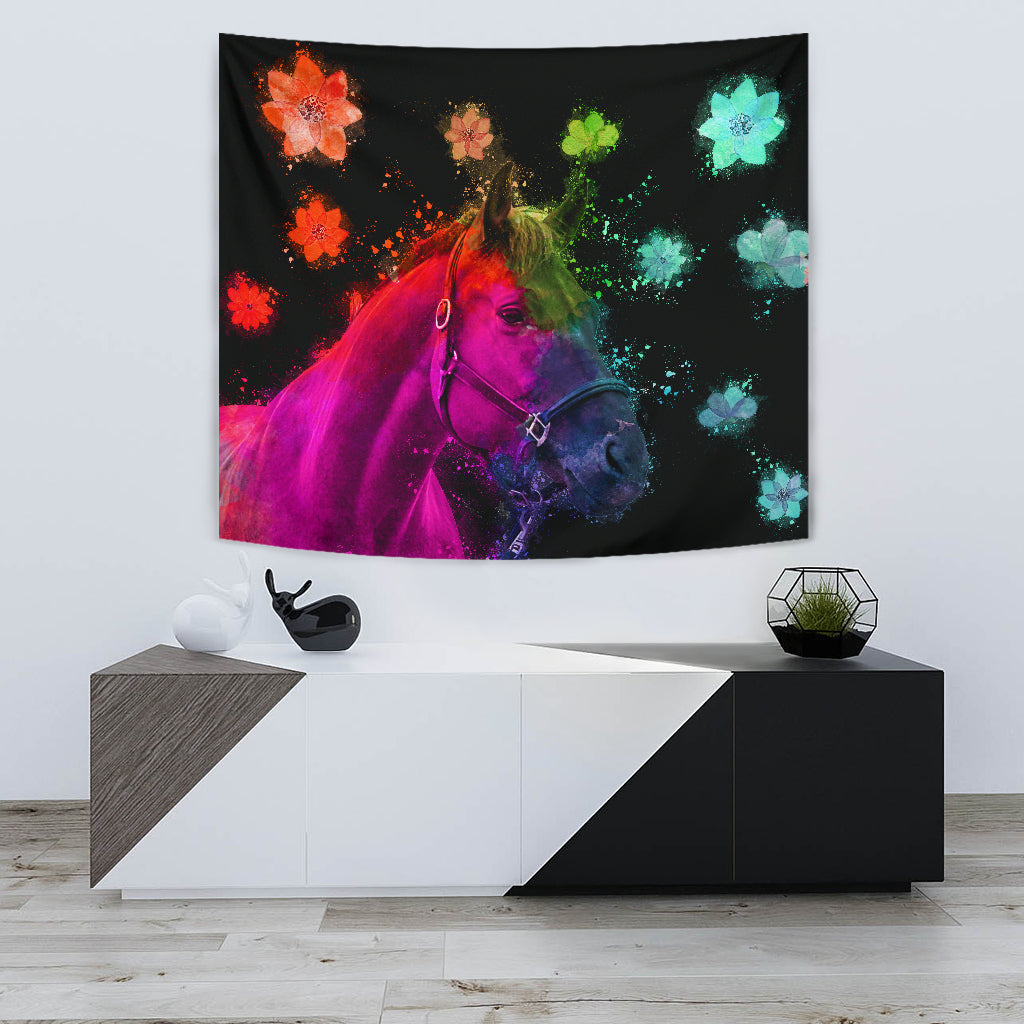 Beautiful Horse Tapestry for Lovers of Horses Wall Papestry - Modern Style
