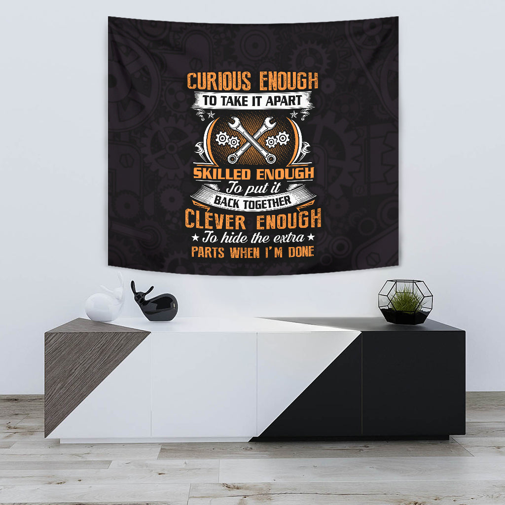 Mechanic Wall Tapestry