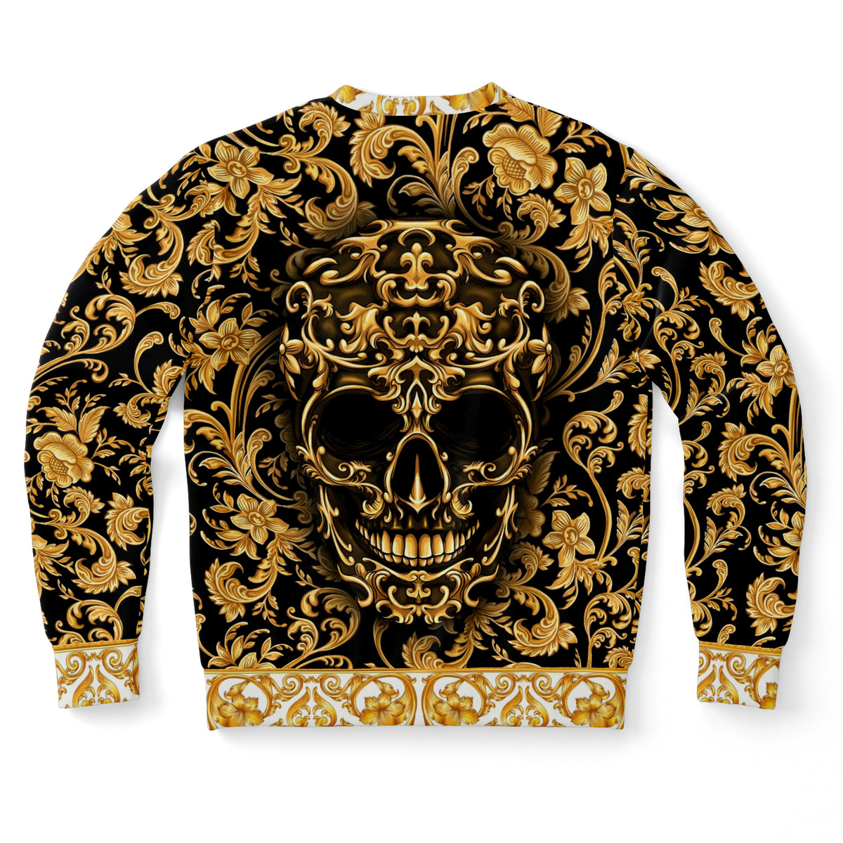 Baroque Skull Fashion Sweatshirt