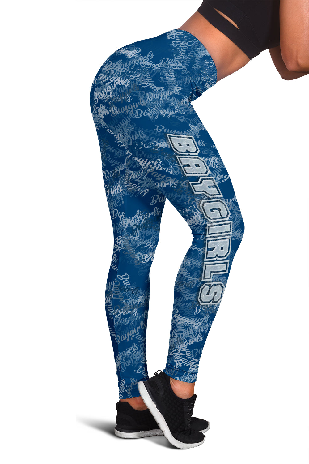 Baygirl In Blue Leggings - Modern Style
