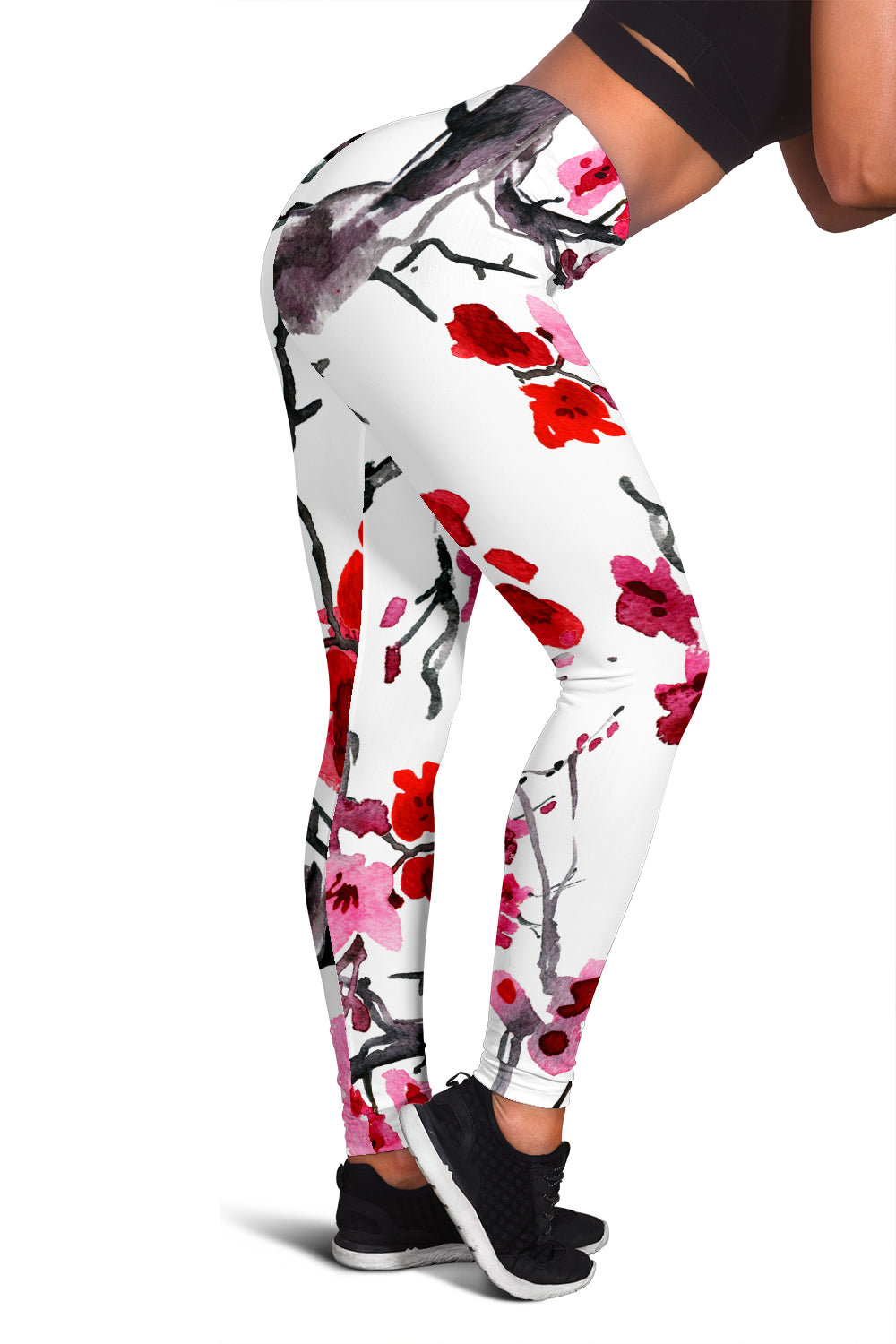 Cherry Blossom Leggings - Modern Style