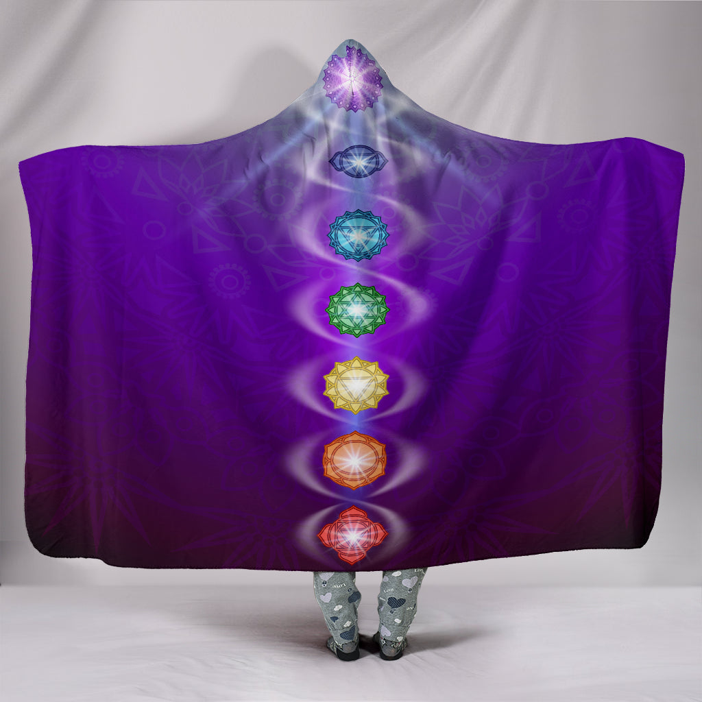 Chakra Hooded Blanket - Modern Style