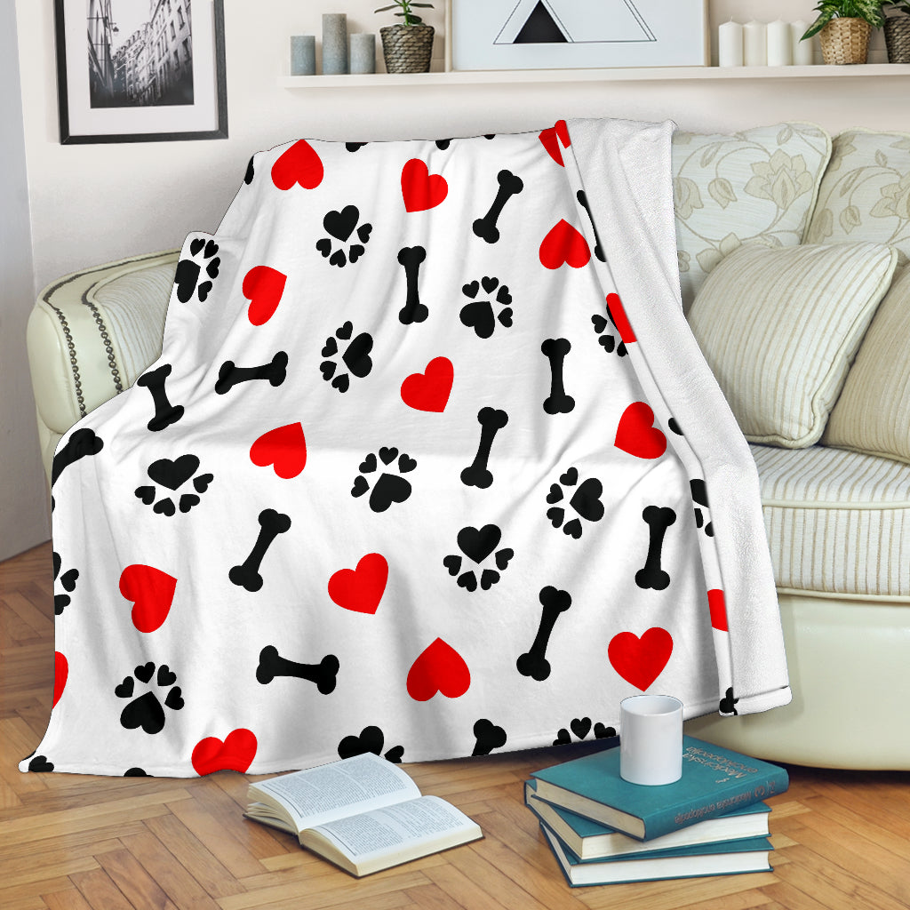 Dog Love Blanket - Modern Style