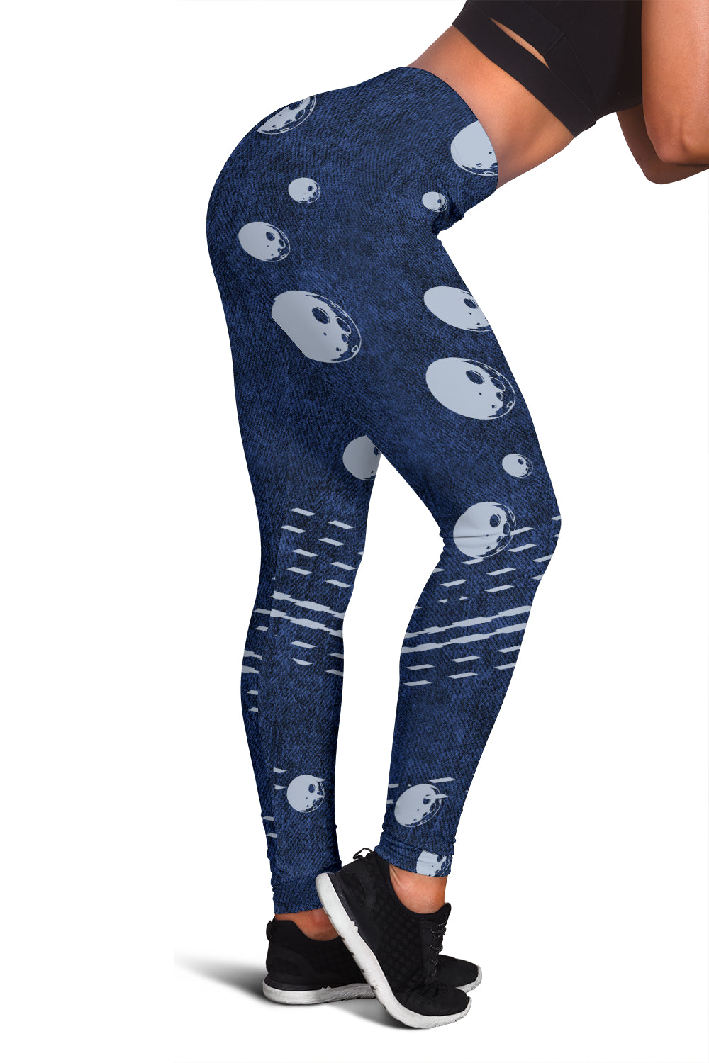 Denim Moons Leggings - Modern Style