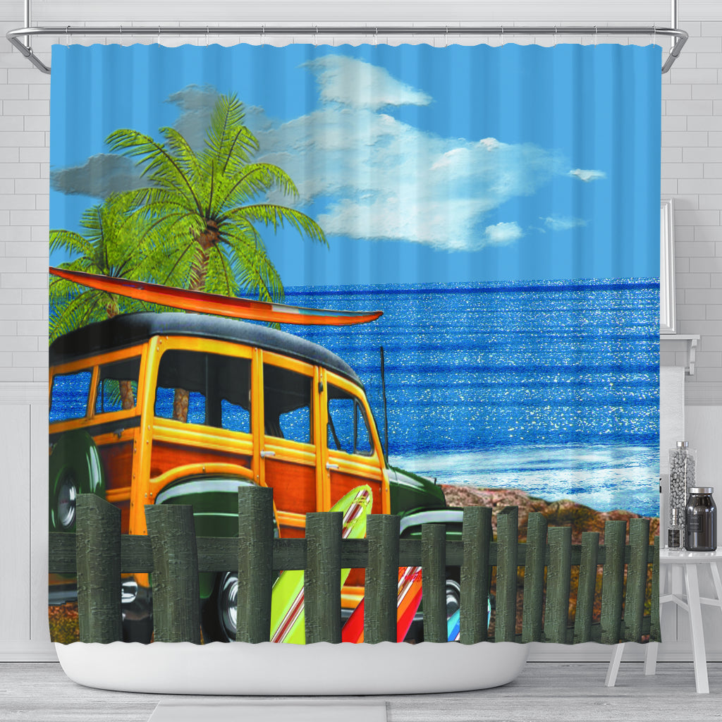 Vacation Shower Curtain
