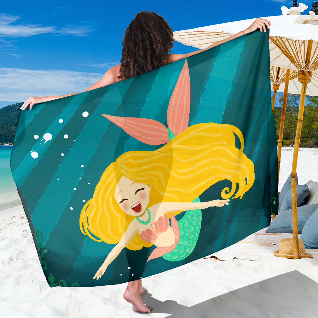 Mermaid Happiness Sarong