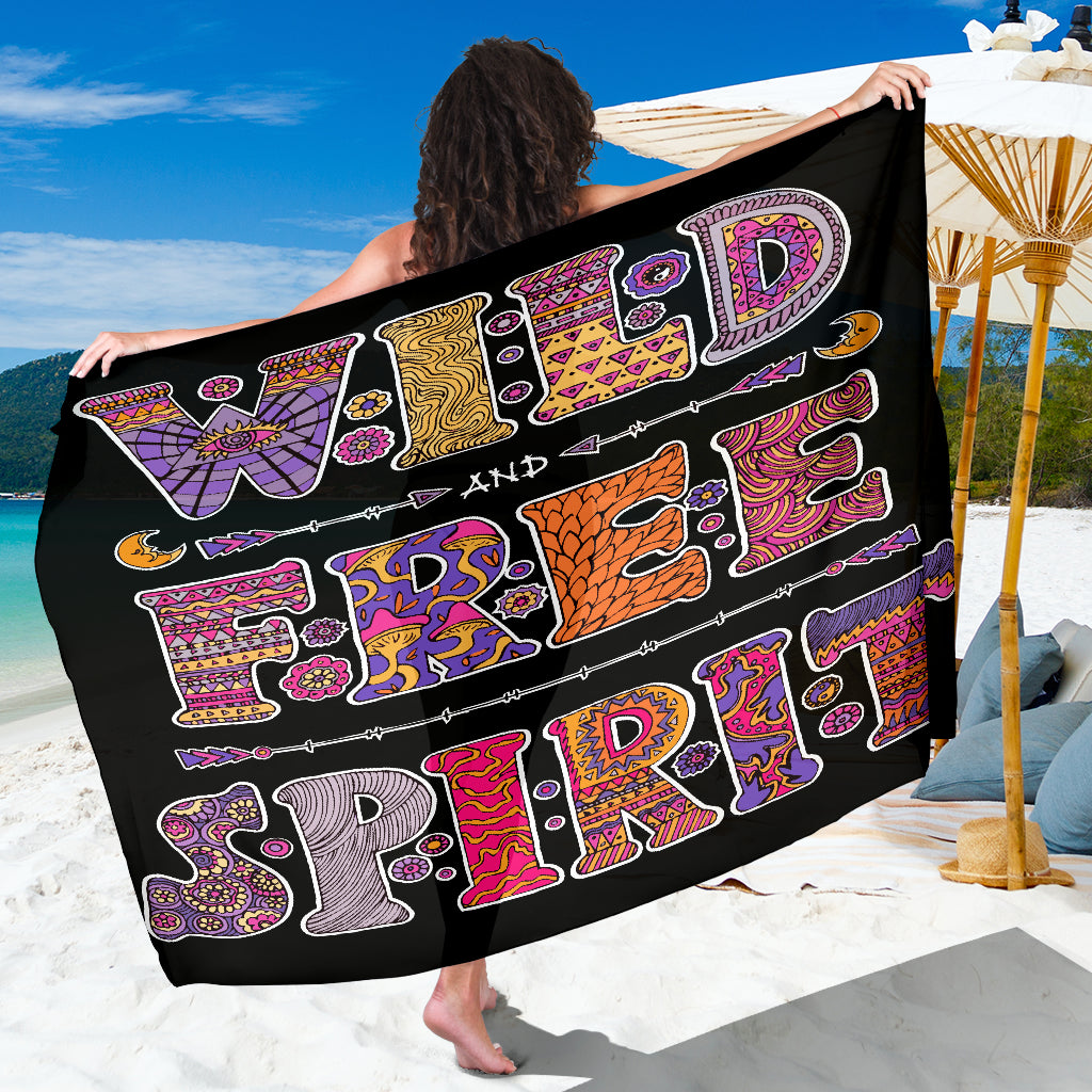 Wild &amp; Free Spirit Sarong