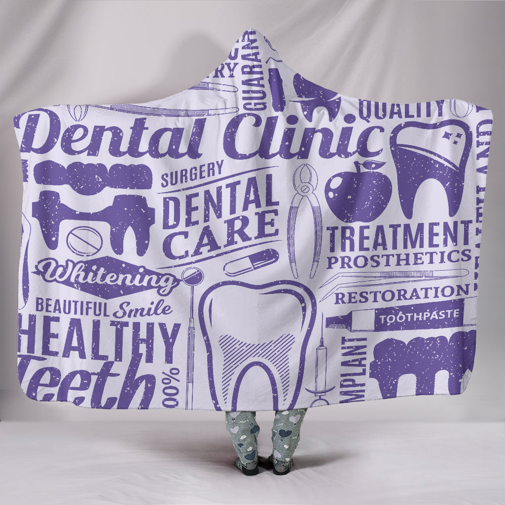 Dental Lovers Hoodie Blanket - Modern Style