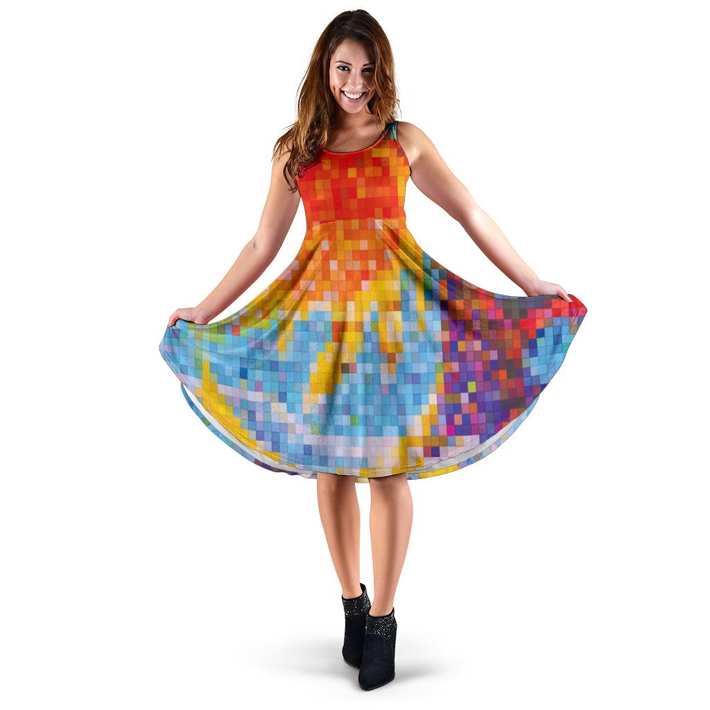 Mosaic Sun and Moon 2 Dress