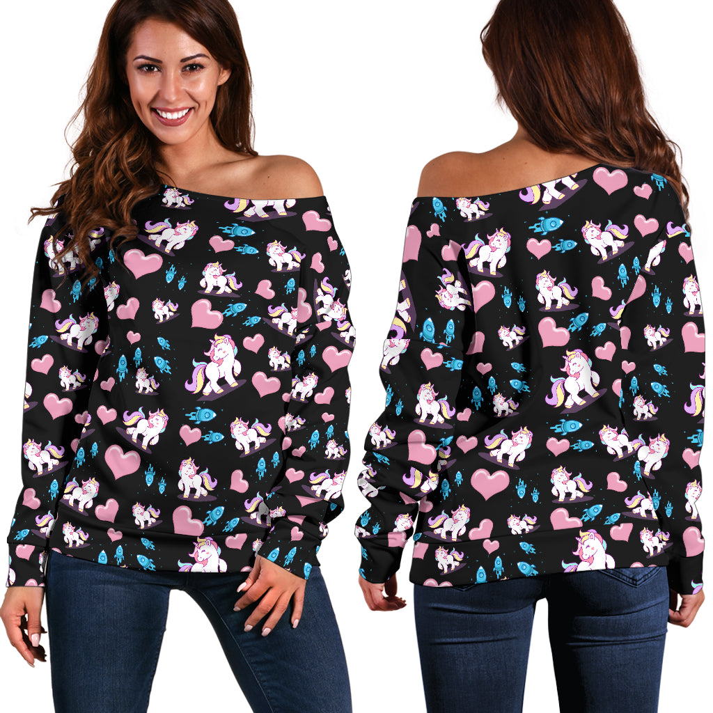 Unicorn Rockets Off Shoulder 