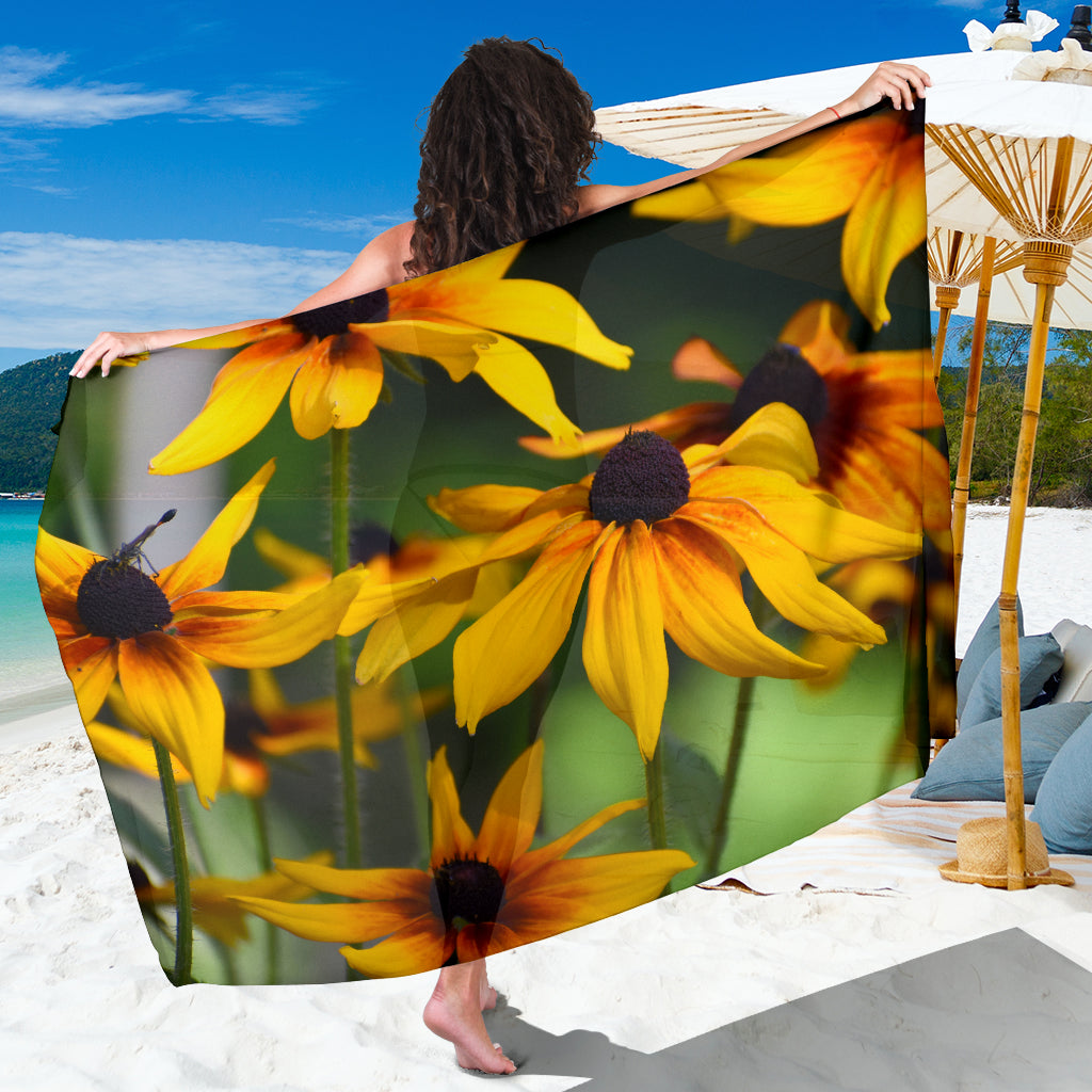 Yellow Daisies Sarong