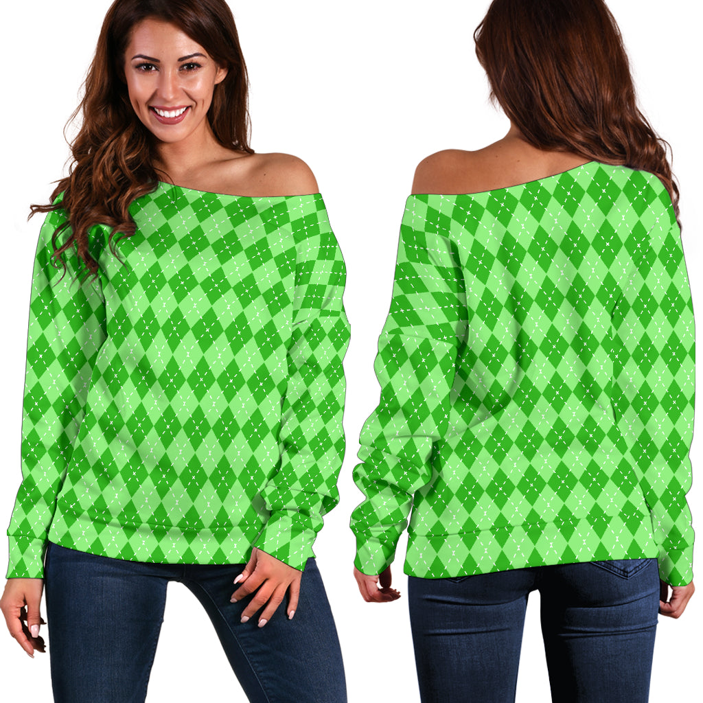 St Patricks Day Off Shoulder