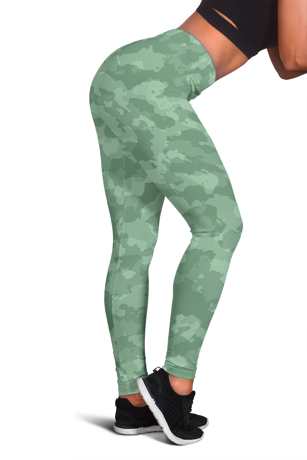 Camo Green Leggings - Modern Style