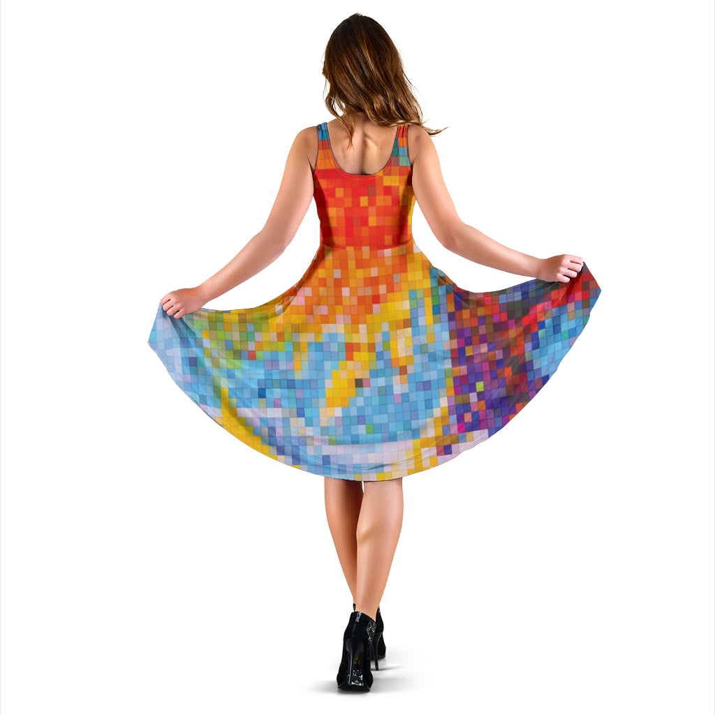 Mosaic Sun and Moon 2 Dress
