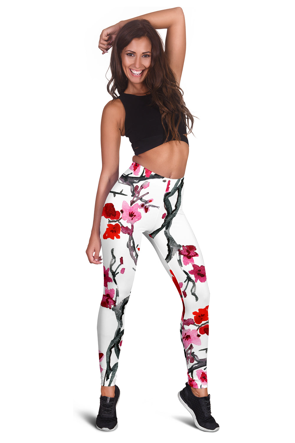 Cherry Blossom Leggings - Modern Style