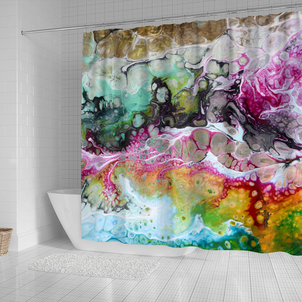 Abstract Shower Curtain - Modern Style