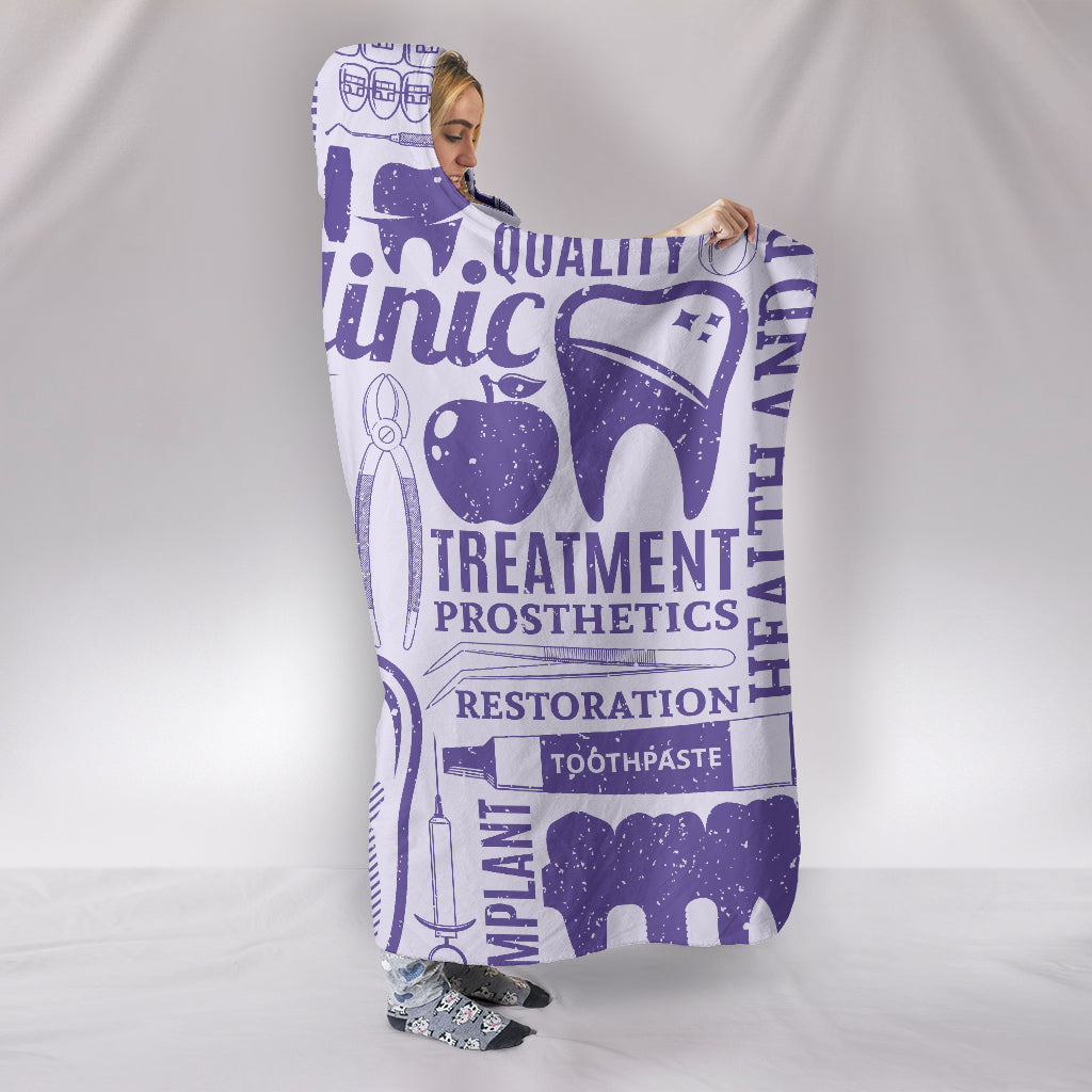 Dental Lovers Hoodie Blanket - Modern Style