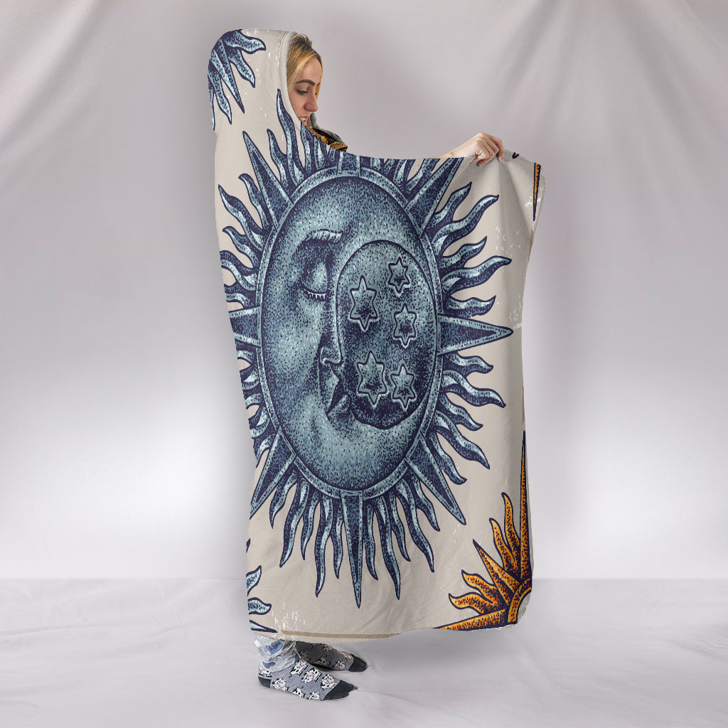 Sun &amp; Moon Hoodie Blanket
