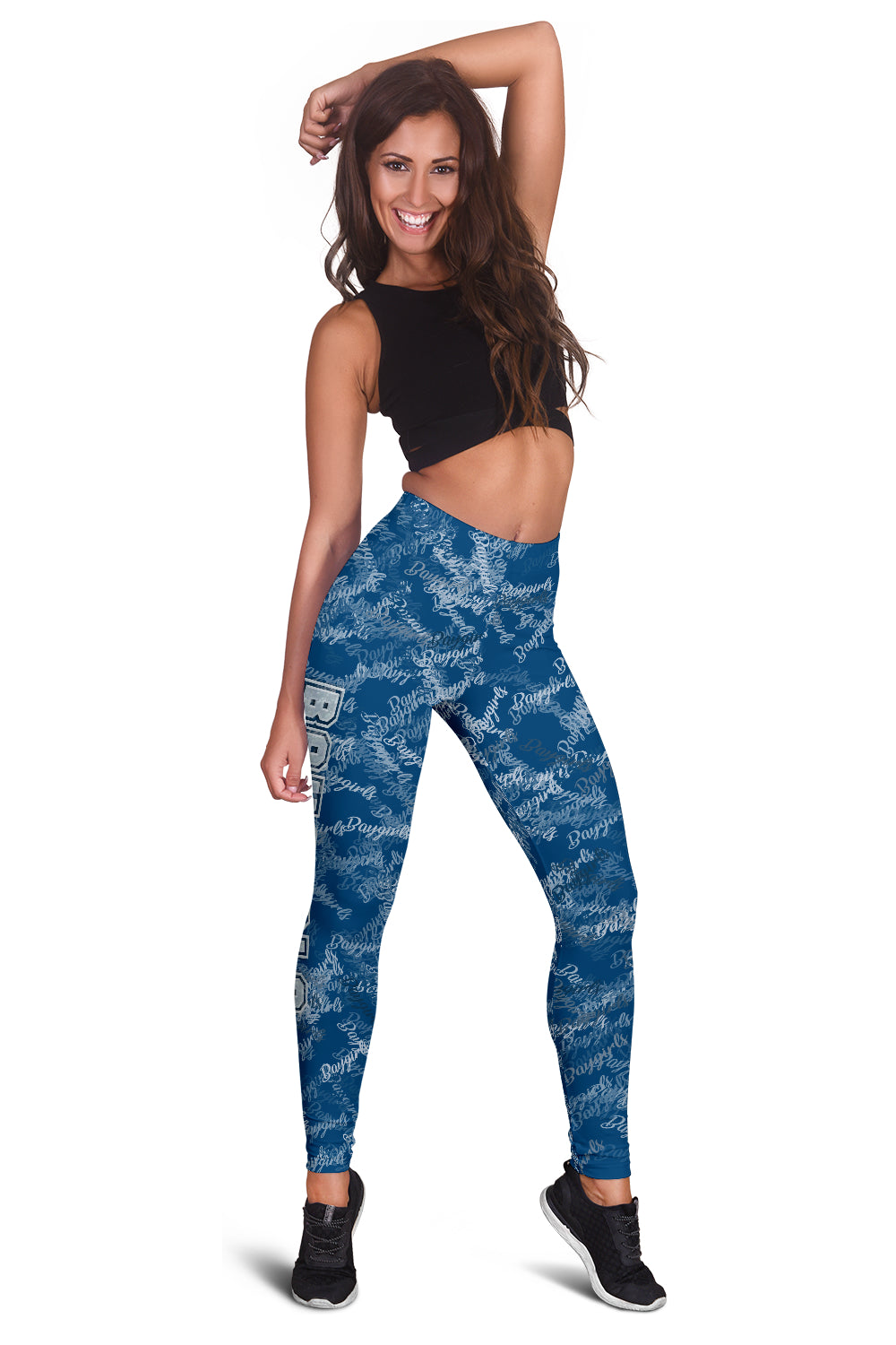 Baygirl In Blue Leggings - Modern Style