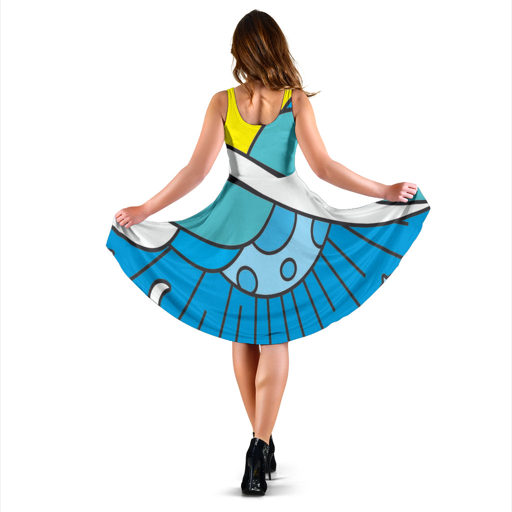 Mosaic Sun and Moon 3 Dress