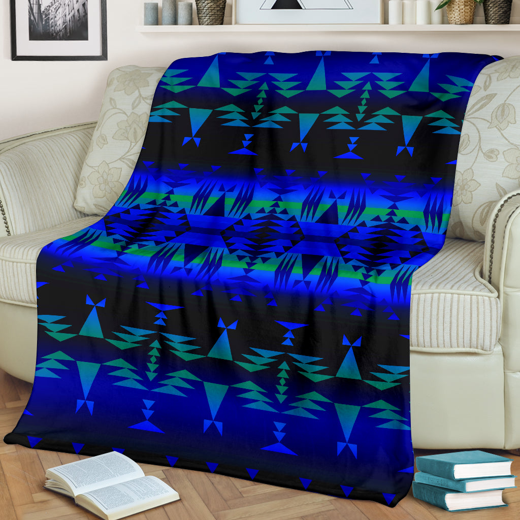 Between the Blue Ridge Mountains Blanket - Modern Style