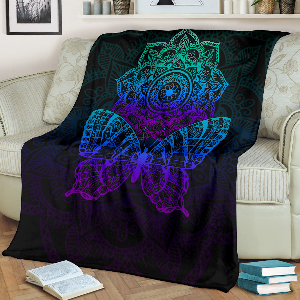 Butterfly Mandala Blanket