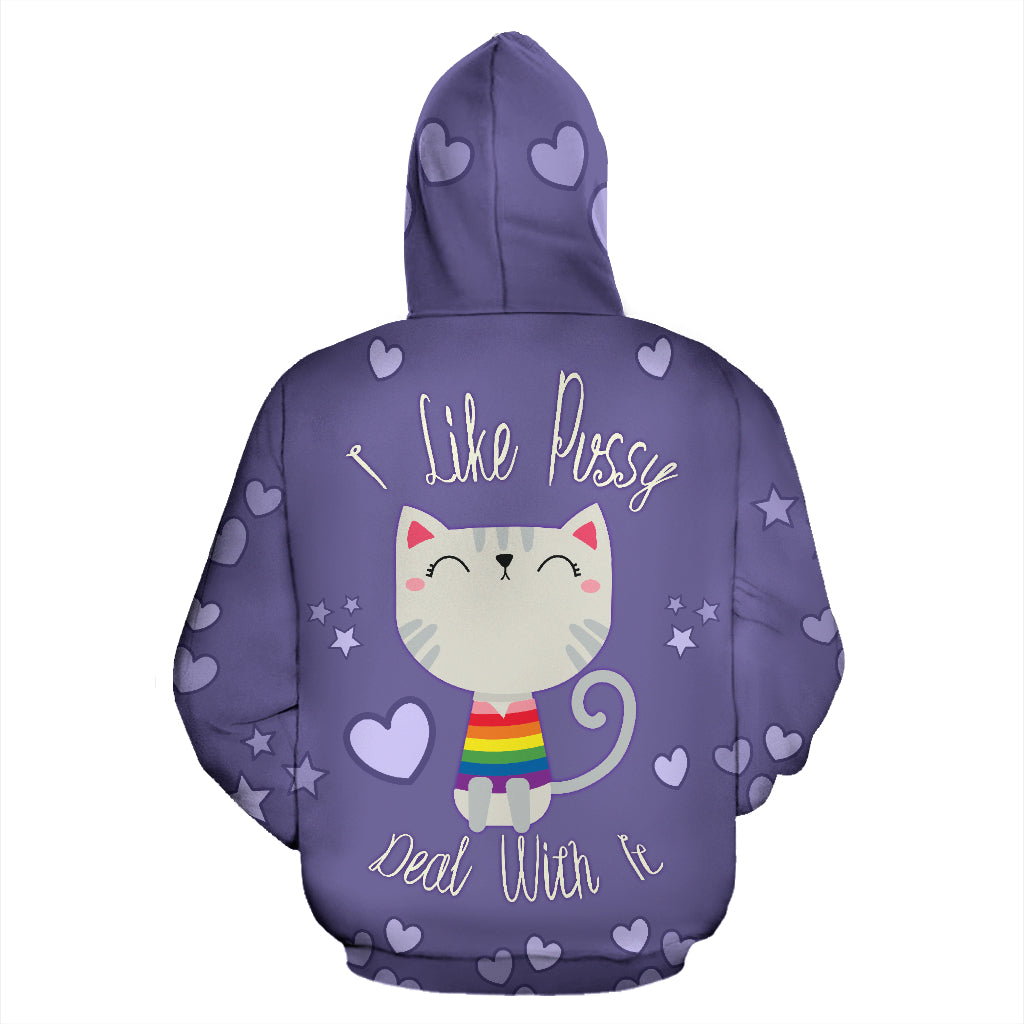 I Like Pussy Deal Hoodie Zip