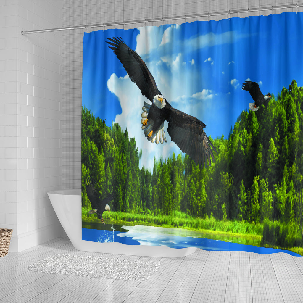 Free Fly Shower Curtain