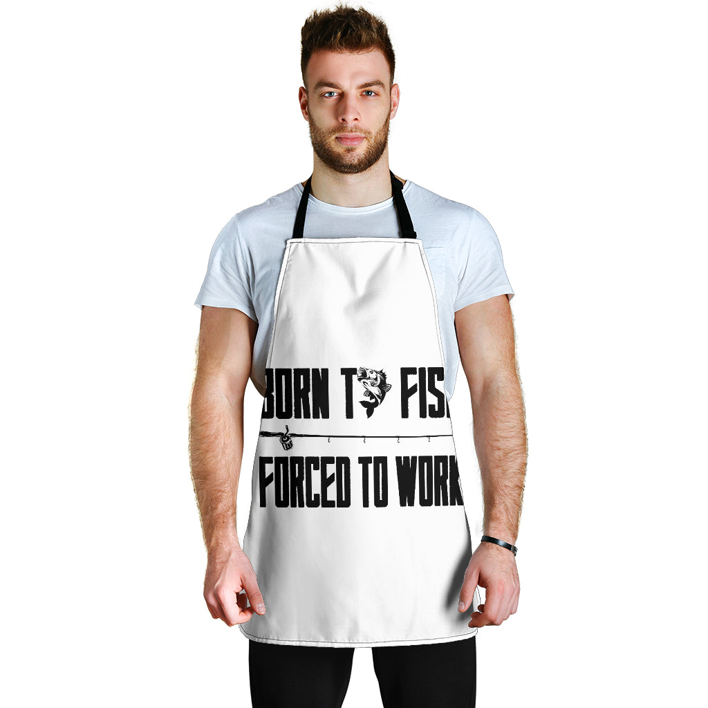 Born To Fish Apron - Modern Style