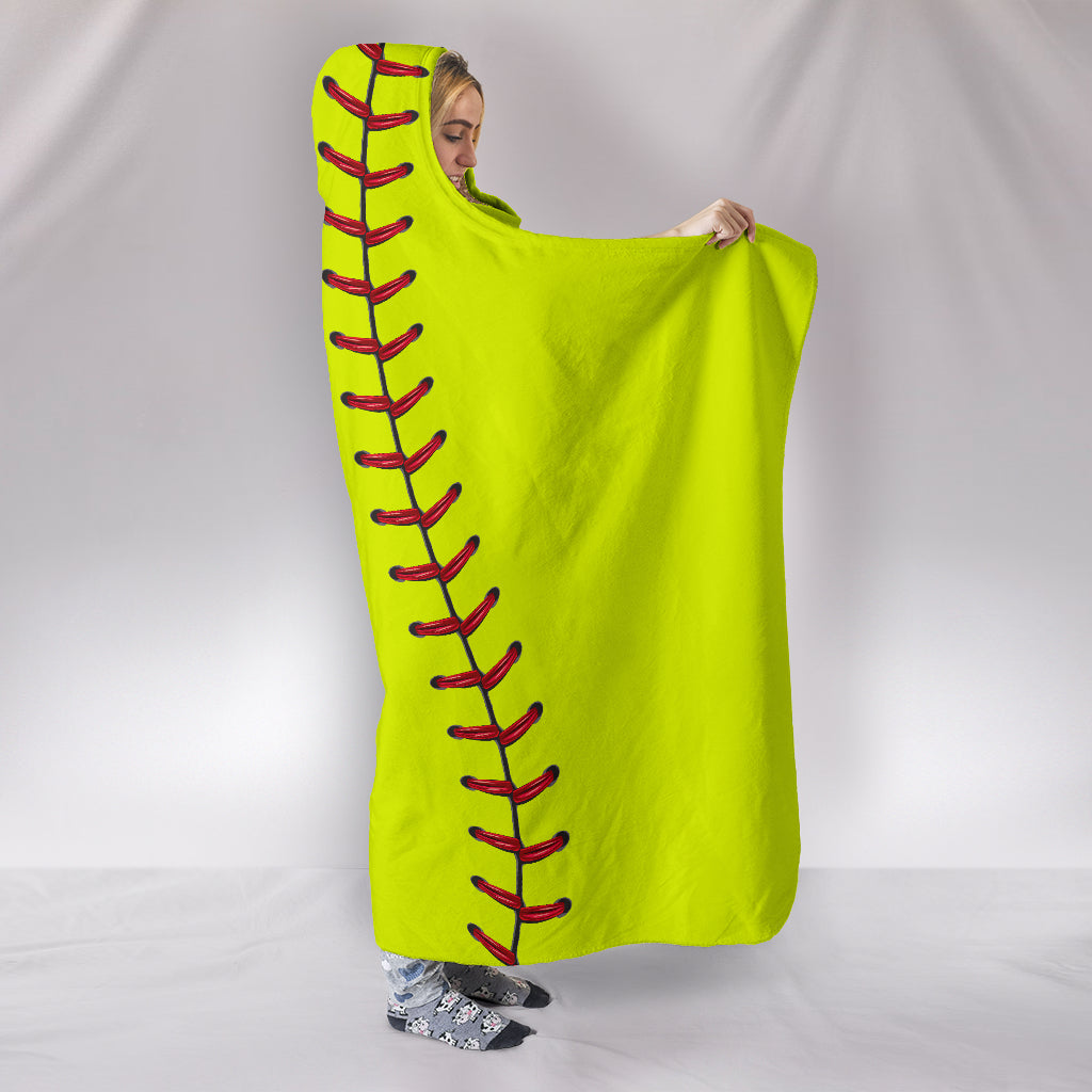 Softball 2.0 Hooded Blanket