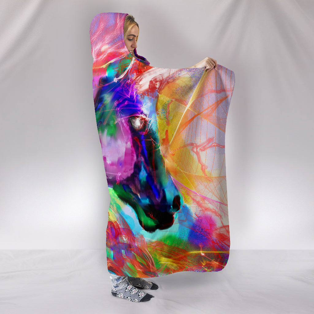Eva Unicorn Hooded Blanket - Modern Style