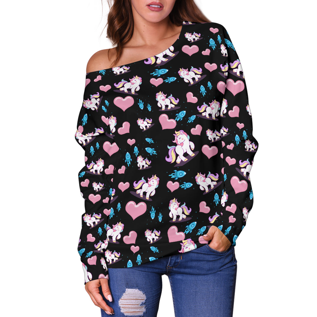 Unicorn Rockets Off Shoulder 
