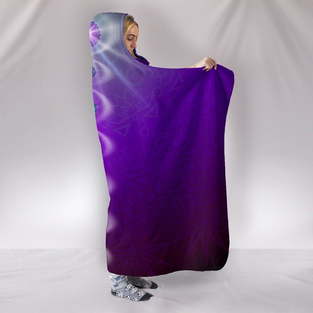 Chakra Hooded Blanket - Modern Style