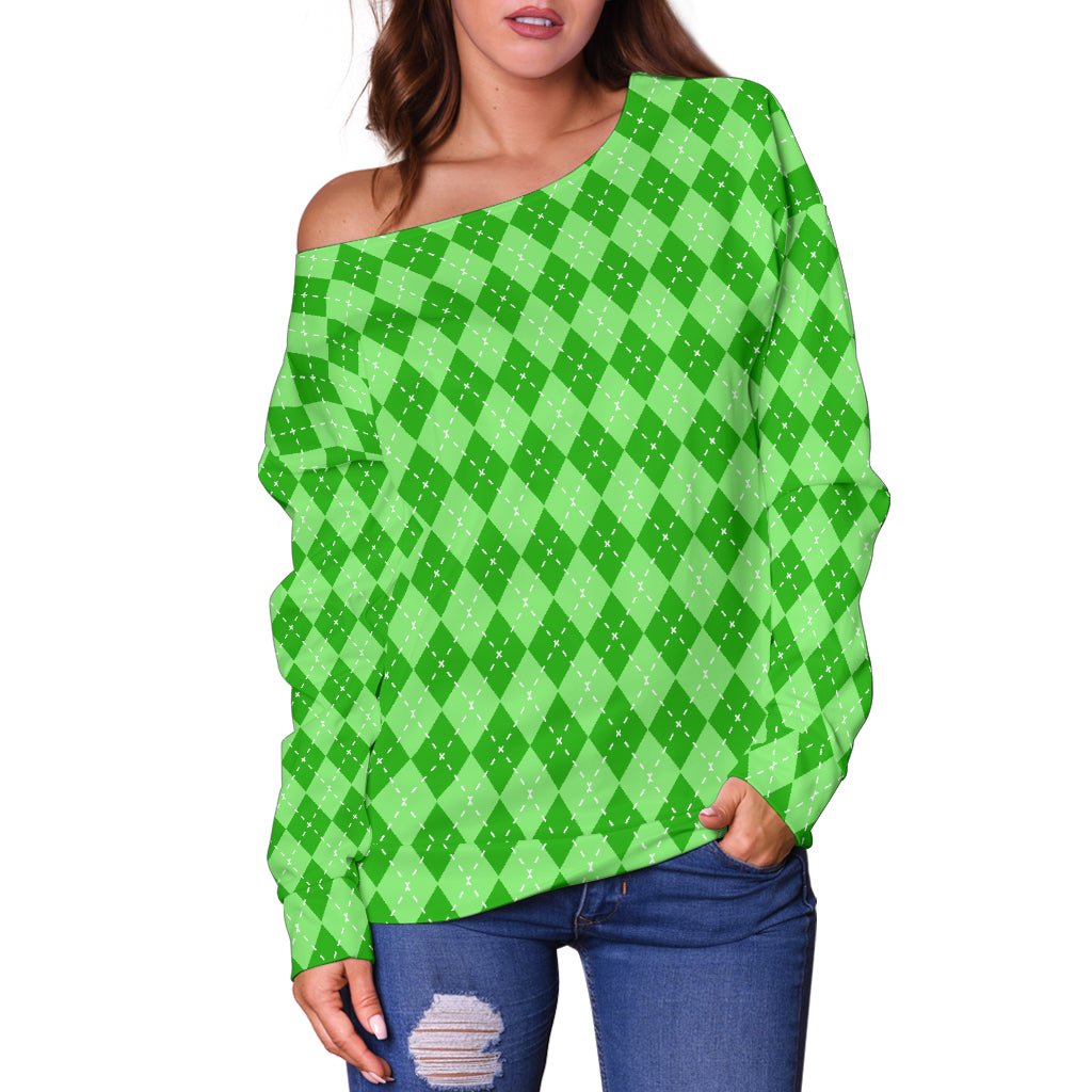 St Patricks Day Off Shoulder