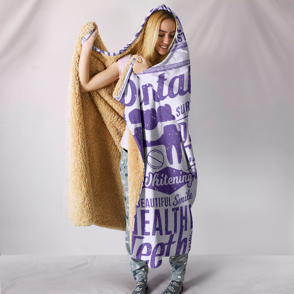 Dental Lovers Hoodie Blanket - Modern Style
