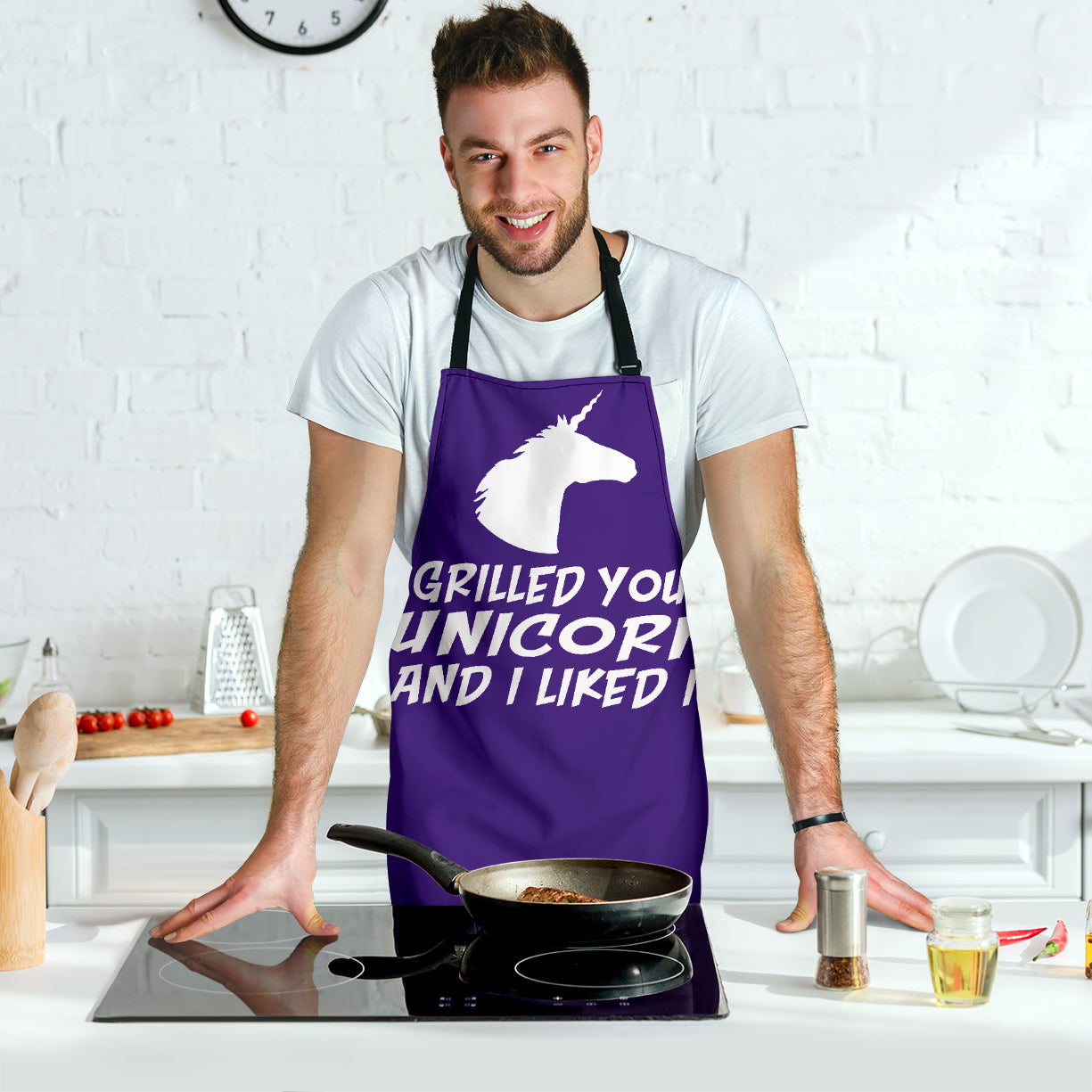Grilled Unicorn Apron