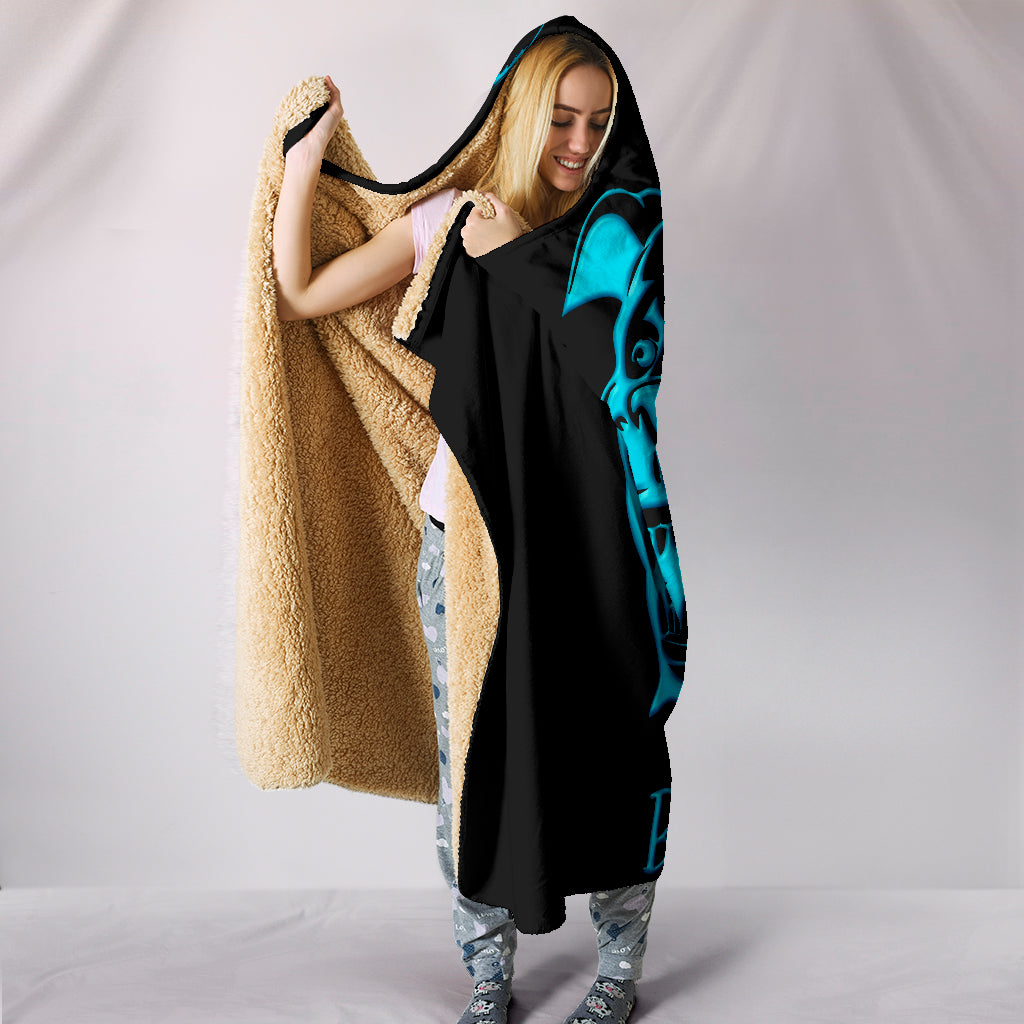 Beware of Pitbull Hooded Blanket - Modern Style