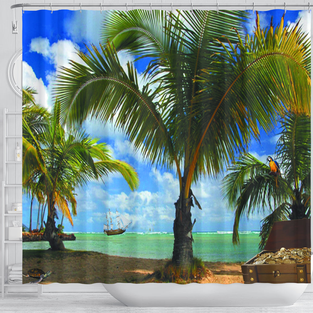 Palms Shower Curtain