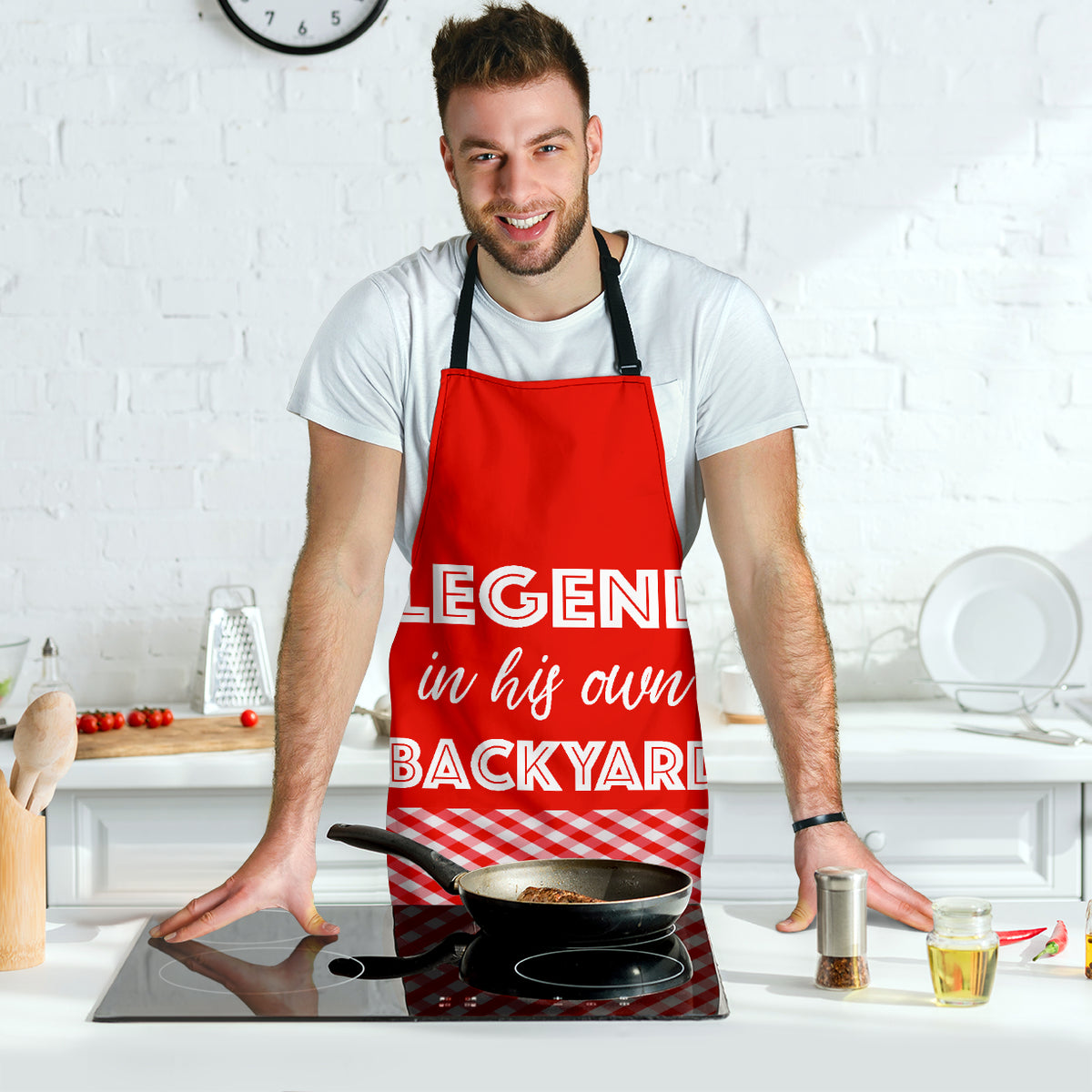 Backyard Legend Apron - Modern Style